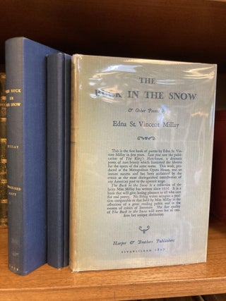1346638 THE BUCK IN THE SNOW & OTHER POEMS [SIGNED]. Edna St. Vincent Millay