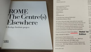 Rome: The Centre(s) Elsewhere: A Berlage Institute Project