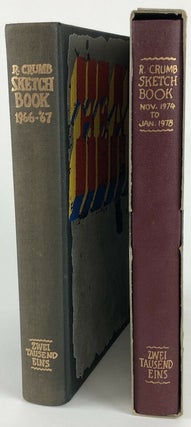 1346822 2 R. Crumb Sketchbooks: 1966-'67 (First Printing) and Nov. 1974- Jan. 1978 (Third...
