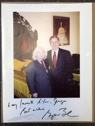 1346938 PHOTOGRAPH OF GEORGE W. BUSH [INSCRIBED