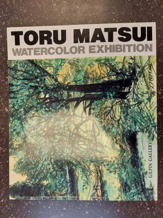 1347009 WATERCOLOR EXHIBITION [SIGNED]. Toru Matsui