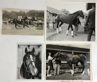 1347044 VINTAGE ORIGINAL HORSE RACE PHOTOS WHISK AWAY,SPECTACULAR BID,ASSAULT,WHIRLAWAY