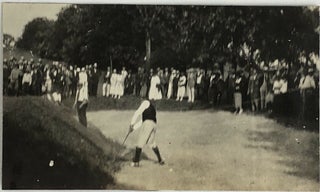 1347048 UNIQUE 1919 PHOTOGRAPH WALTER HAGEN "GOLF LEGEND IN TROUBLE"