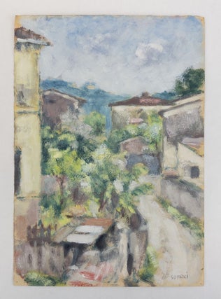 View of Italian Village. Ardengo Soffici.