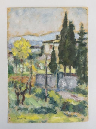 1347447 Landscape Painting. Ardengo Soffici
