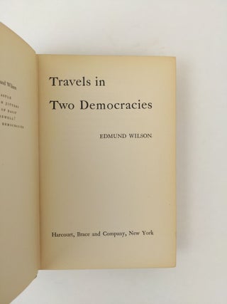 TRAVELS IN TWO DEMOCRACIES [SIGNED]