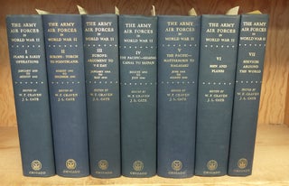 1347987 THE ARMY AIR FORCES IN WORLD WAR II [7 VOLUMES]. United States Air Force. Office of Air...