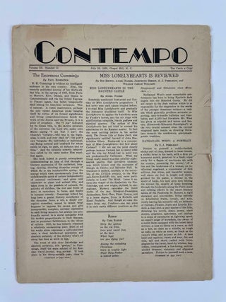 Four Issues Of Contempo (With Faulkner Issue)