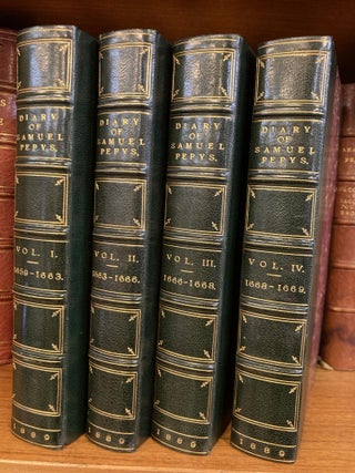 1348204 DIARY AND CORRESPONDENCE OF SAMUEL PEPYS [FOUR VOLUMES]. Samuel Pepys, Richard Baybrooke