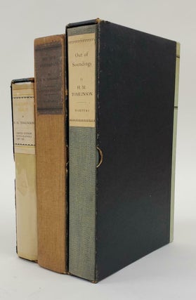 1348310 H.M. Tomlinson | Three Signed Books, Two ALS. H. M. Tomlinson