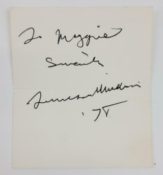 TENNESSEE WILLIAMS TYPESCRIPT FOR CLOTHES FOR A SUMMER HOTEL AND AUTOGRAPHED EPHEMERA