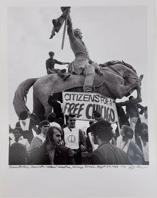 1348331 Demonstrators at the Democratic National Convention in Chicago, Illinois. August 27,...