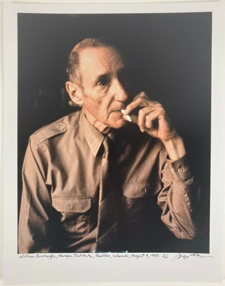 1348332 William Burroughs at Naropa Institute in Boulder, Colorado. Jerry Aronson