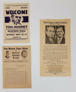 1348370 Tom Mooney Poster and Handbills