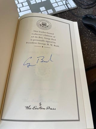 ALL THE BEST, GEORGE BUSH [SIGNED]