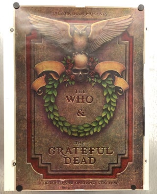 The Who & Grateful Dead Poster (c.1976)
