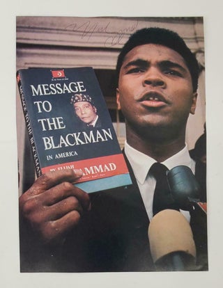 1349239 Muhammad Ali Signed Photo. Cassius Clay