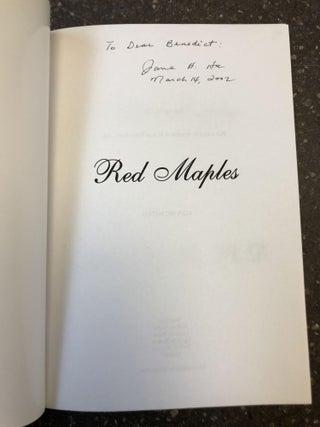 RED MAPLES [SIGNED]