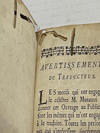 RELATION DES MISSIONS DU PARAGUAI, TRADUITE DE L'ITALIEN DE M. MURATORI