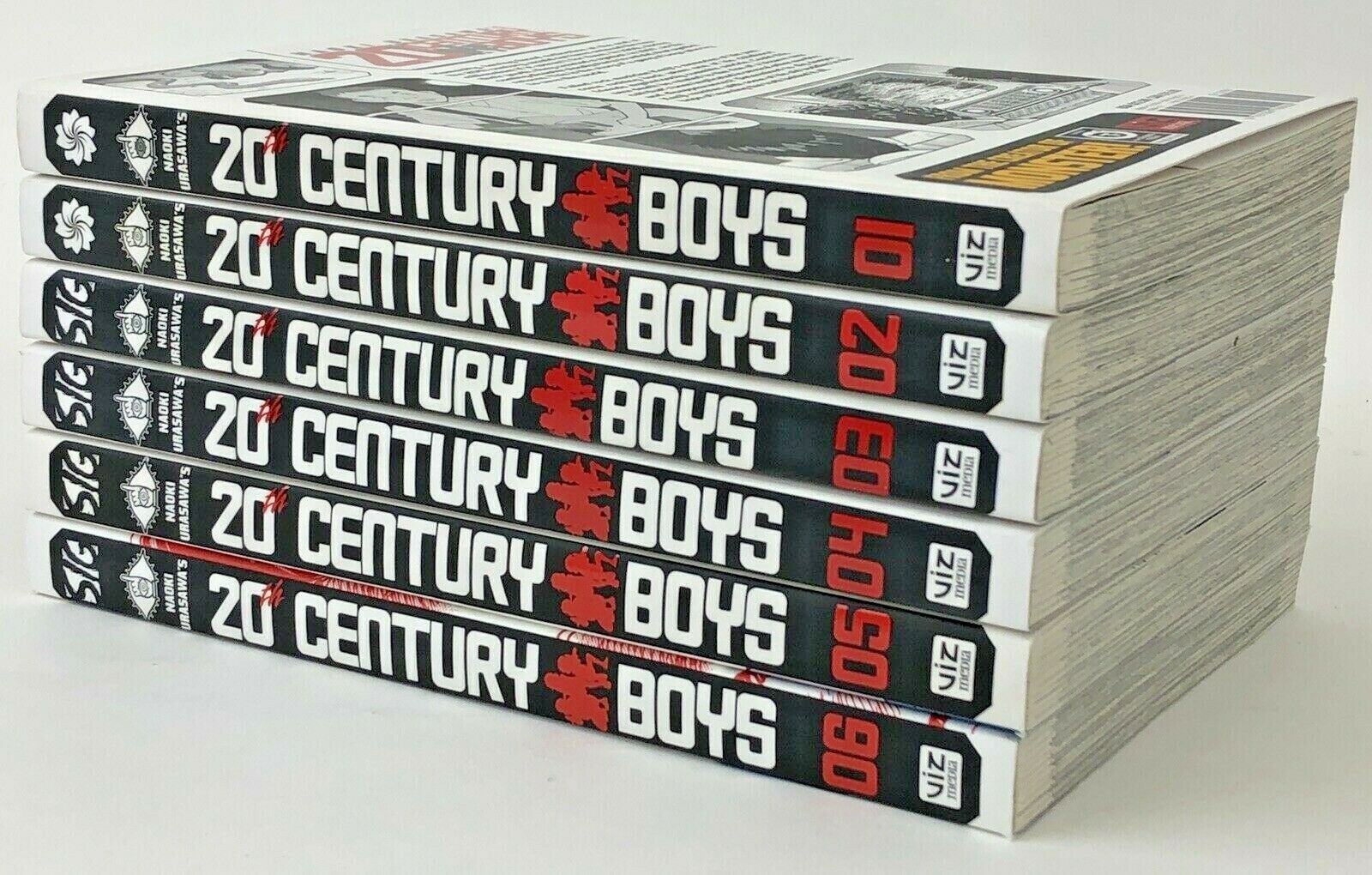 20th CENTURY BOYS NO.1-6 | NAOKI URASAWA 2009 VIZ SIGNATURE FIRST