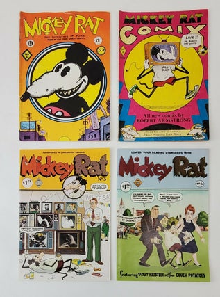 1350414 Mickey Rat Comix No.1-4 | Robert Armstrong Kitchen Sink 1972. Robert Armstrong