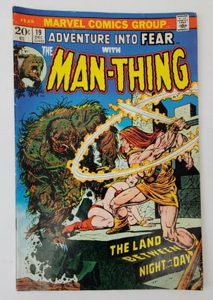 1350627 The Man-Thing No. 19 | First Appearance of "Howard the Duck" 1973 (FN