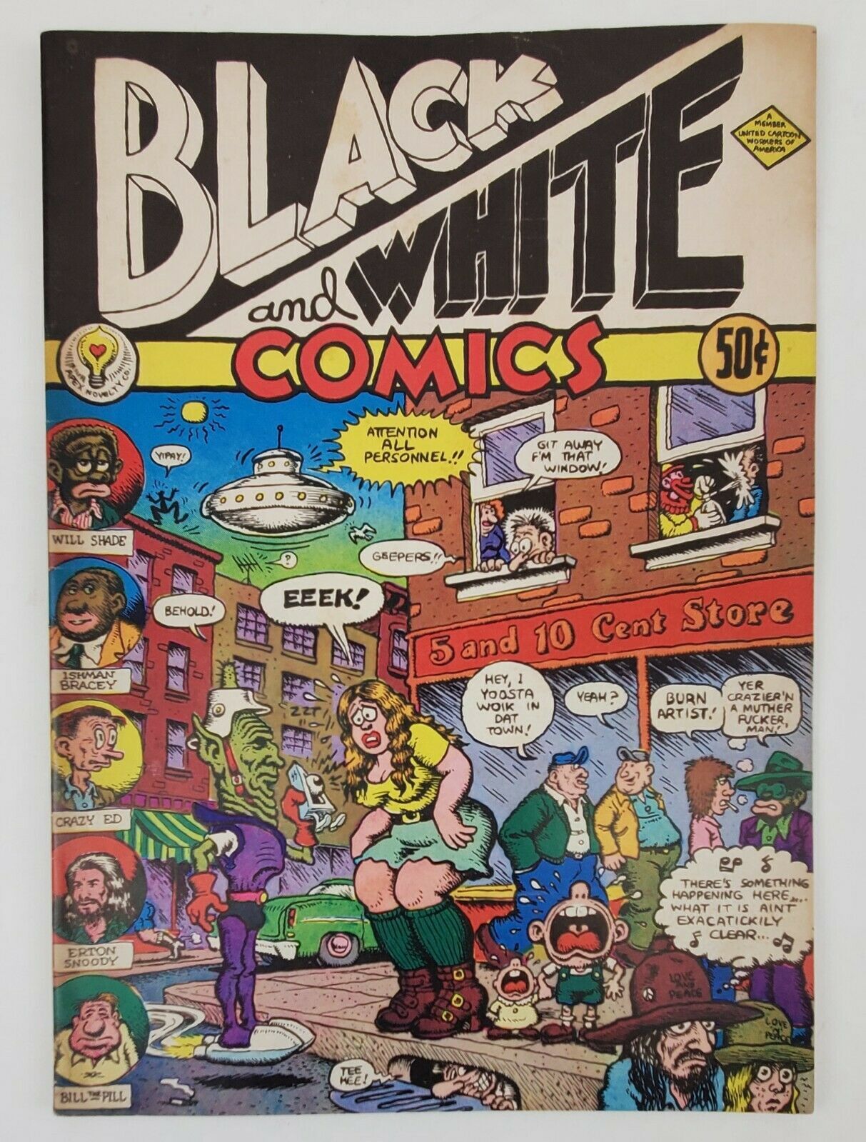 1351045 Black and White Comics. Robert Crumb.