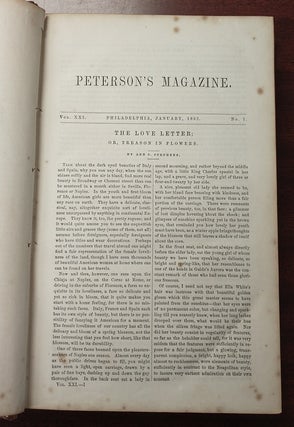 PETERSON'S MAGAZINE. VOL. XXI-XXII, 1852