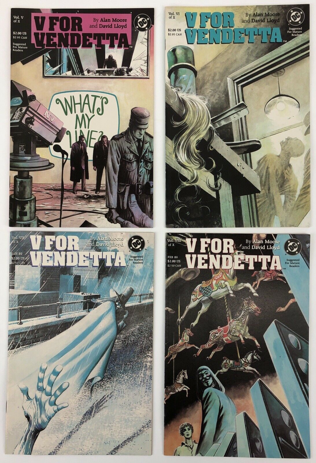 V For Vendetta by Alan Moore, David Lloyd