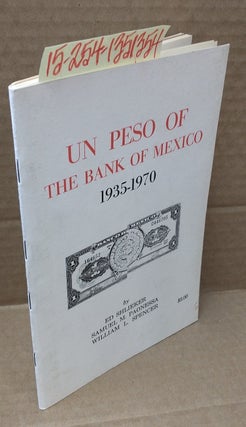 1351354 Un Peso of The Bank of Mexico. Ed Shlieker, Samuel M., Paonessa, William L. Spencer