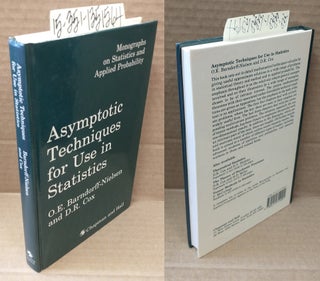 1351564 Asymptomatic Techniques for Use in Statistics. O. E. Barndorff-Nielsen, D. R. Cox