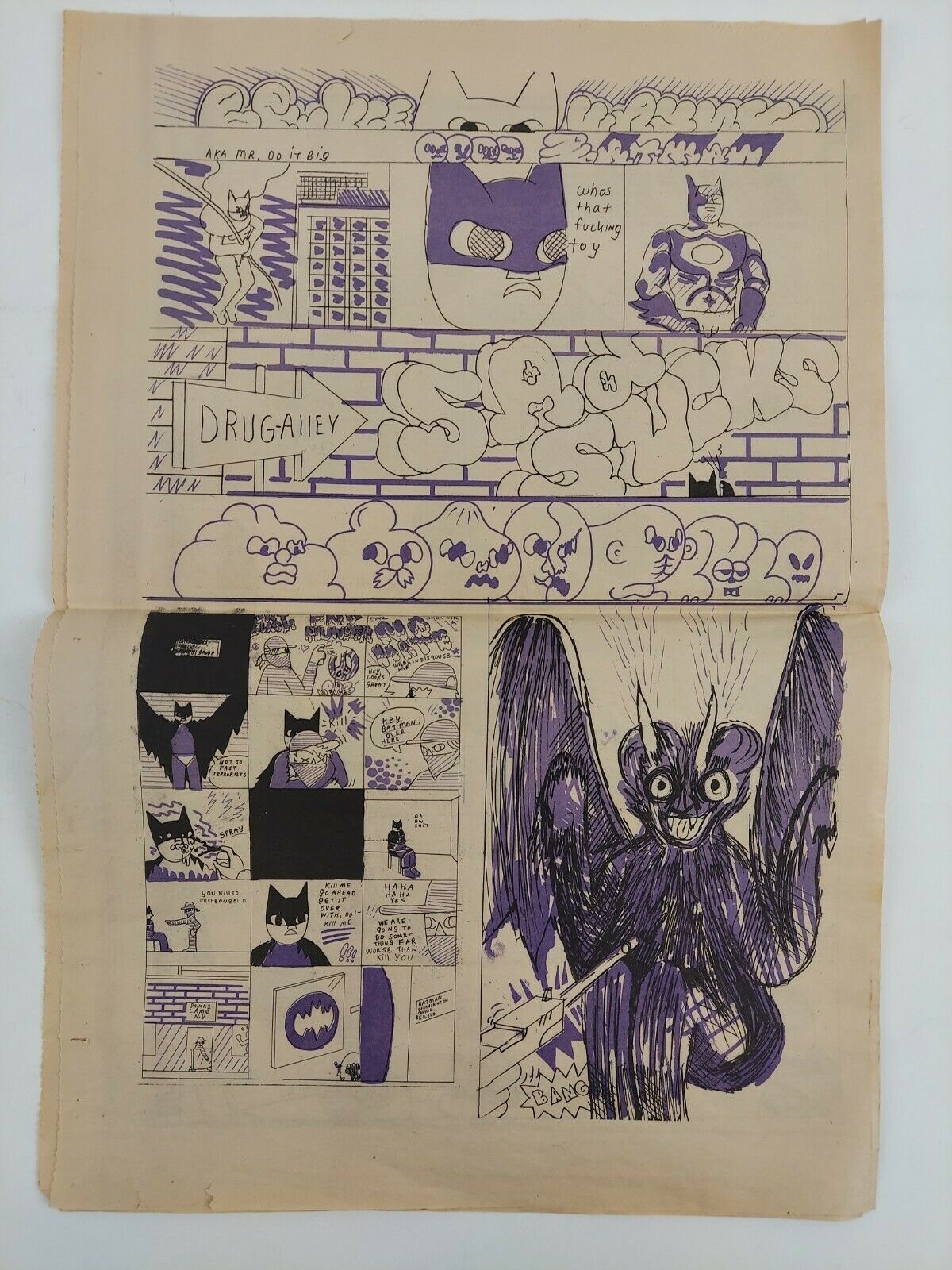 Paper Rodeo Comic Paper Rodeo Batman Issue | Fort Thunder