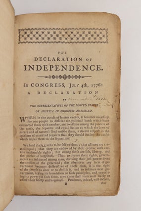 THE LAWS OF THE STATE OF NEW-HAMPSHIRE, TOGETHER WITH THE DECLARATION OF INDEPENDENCE...