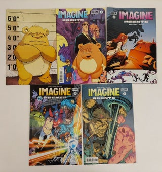 1352018 Imagine Agents No. 1 Variant Cover & Imagine Agents Nos. 1-4. Brian Jones, Bacchan,...