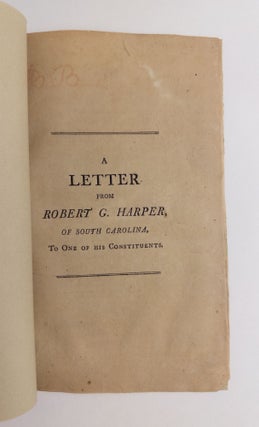 A Short Account of the Principal Proceedings of Congress, in the Late Session, and a Sketch of the State of Affairs between the United States and France