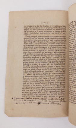 A Short Account of the Principal Proceedings of Congress, in the Late Session, and a Sketch of the State of Affairs between the United States and France