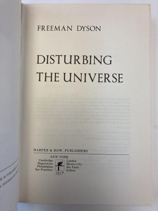 DISTURBING THE UNIVERSE [SIGNED]