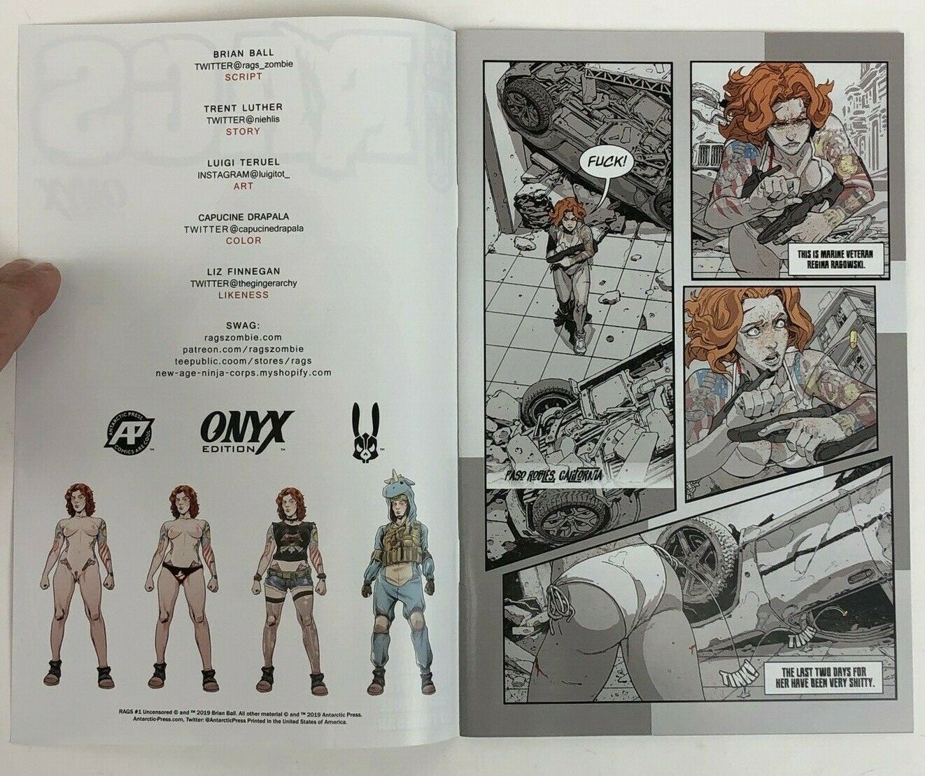 Rags No.1 | Uncensored Onyx Edition