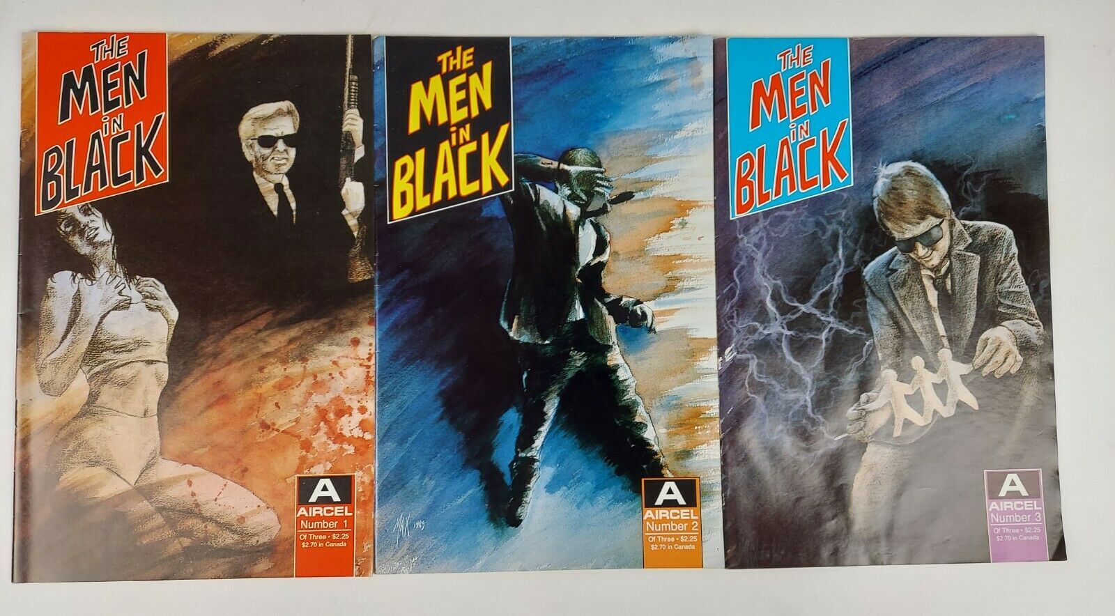 The Men in Black No. 1-3 | Lowell Cunningham, Sandy Carruthers