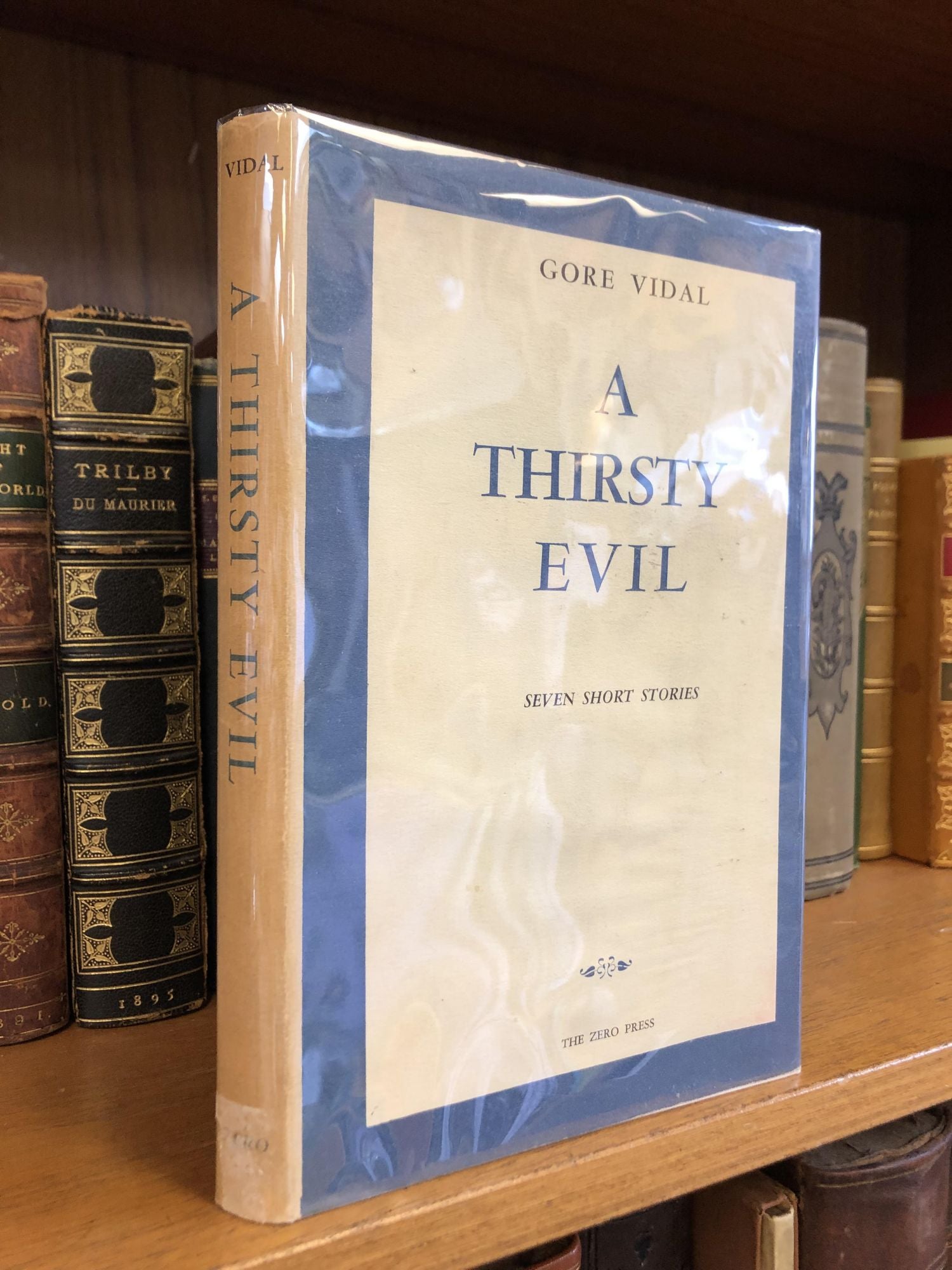 A THIRSTY EVIL: SEVEN SHORT STORIES SIGNED | Gore Vidal | First Edition ...