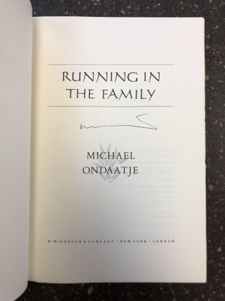 RUNNING IN THE FAMILY [SIGNED]