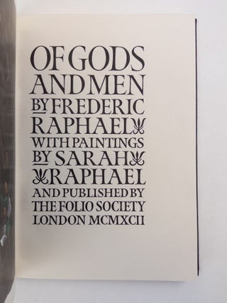 OF GODS AND MEN [Signed by author and illustrator]