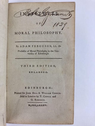 Institutes of Moral Philosophy