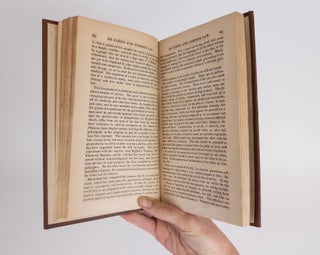 SAMPSON'S DISCOURSE, AND CORRESPONDENCE WITH VARIOUS LEARNED JURISTS, UPON THE HISTORY OF THE LAW