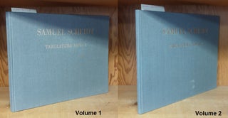 1353315 TABULATURA NOVA (SAMUEL SCHEIDT WERKE. BAND VI) [2 VOLUMES ONLY]. Samuel Scheidt,...
