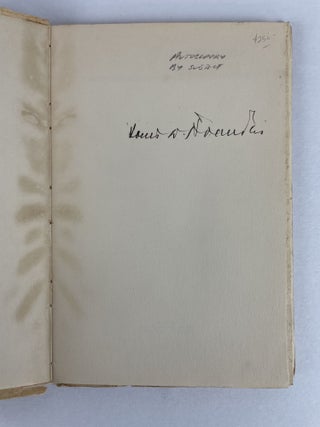 MR. JUSTICE BRANDEIS AND THE UNIVERSITY OF LOUISVILLE [SIGNED BY LOUIS BRANDEIS]