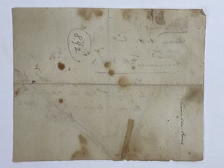 JAMES KENT: SIGNED COURT DOCUMENT