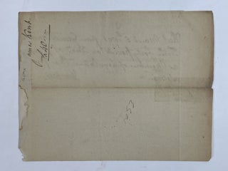 JAMES KENT: SIGNED RECEIPT (1791)