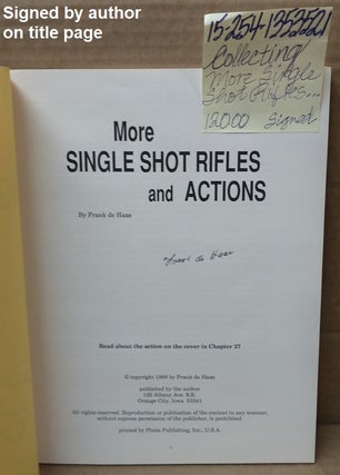 More Single Shot Rifles and Actions [signed]
