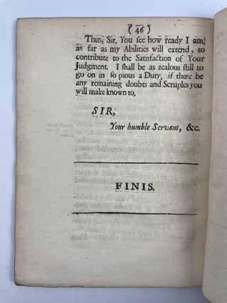 The Judgment and Doctrine of the Clergy of the Church of England, Concerning One Special Branch of the King's Prerogative, viz. in Dispencing with the Penall Laws